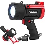 Avid Power Spotlight USB Rechargeable Handheld Spot Light with 900 Lumen LED, USB Cable, Waterproof Lightweight and Portable