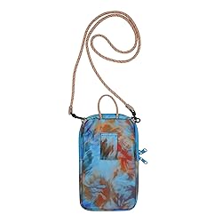 KAVU Essential Case Zip Crossbody Wallet with Rope