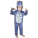 Lingway Toys Dinosaur Onesie Kids, Dinosaur Costume Kids, Dinosaur Jumpsuit for Halloween & Birthday Gift