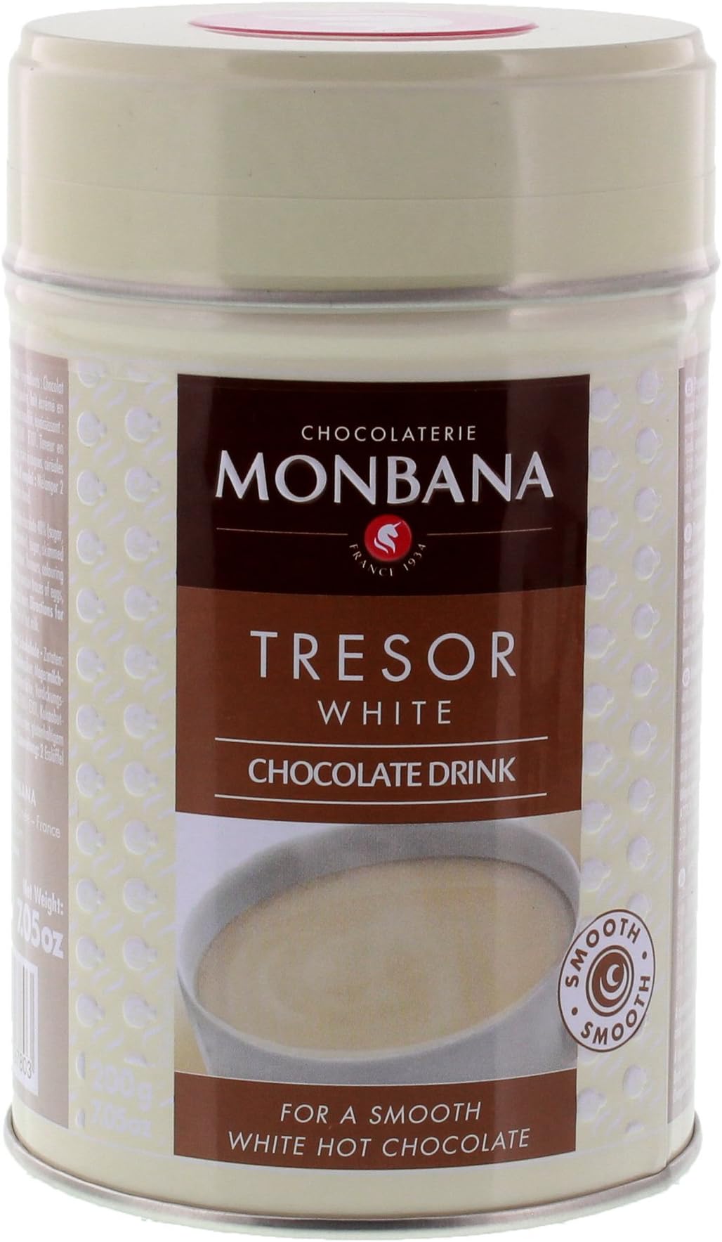 Monbana Tresor White Chocolate, 200 g