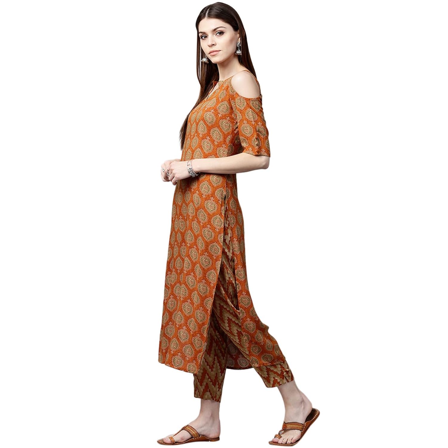 gerua women's straight salwar suit set