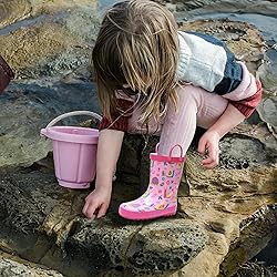 WTW Toddler and Kids Rain Boots Unisex-Child