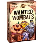 Wanted Wombats | Addictive Push Your Luck Strategy Card Game | Easy to Teach and Quick to Learn | Take with You Everywhere | 2-6 Players