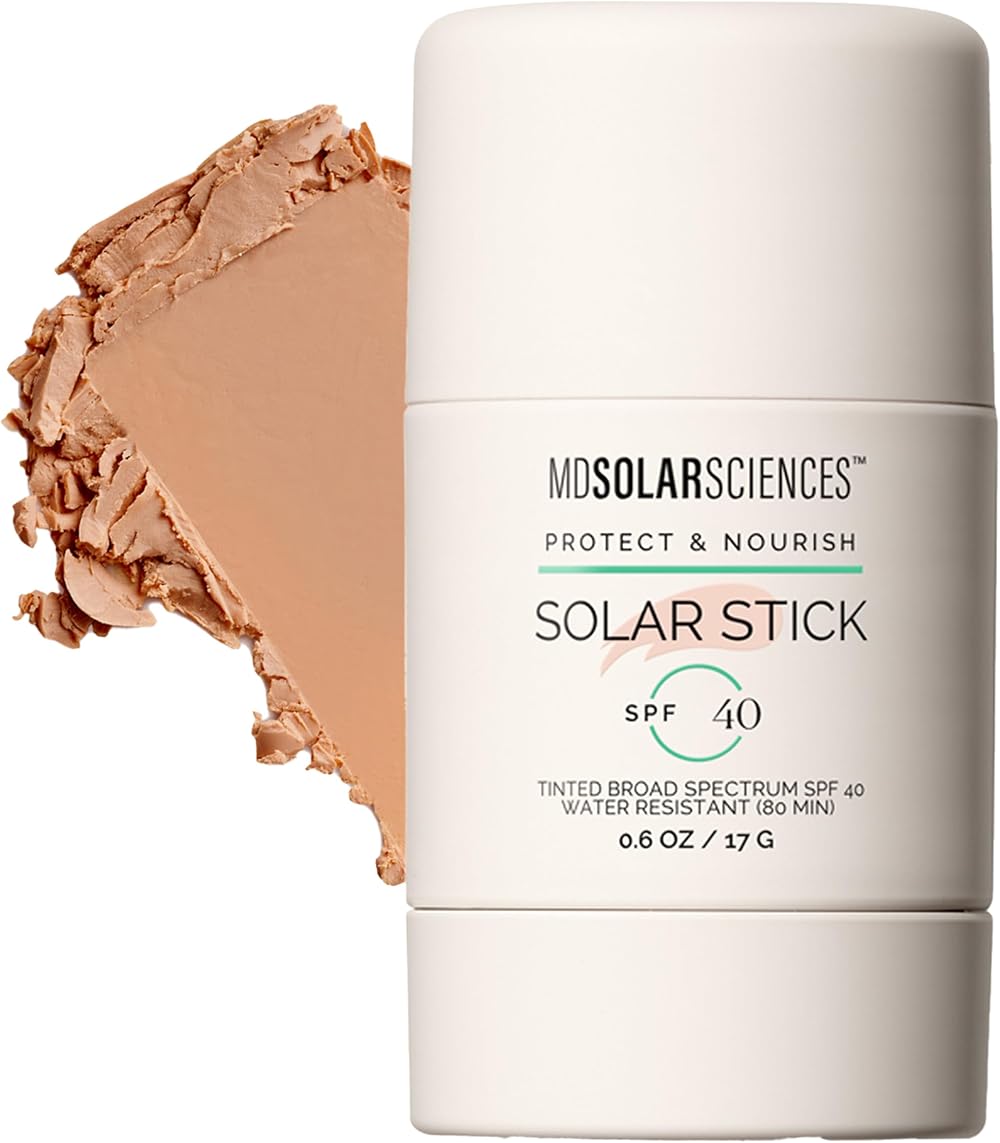 MDSolarSciences Tinted Solar Stick SPF 40 Mineral Sunscreen 16g No White Cast