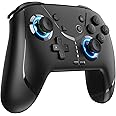 Wireless Switch Pro Controller for Nintendo Switch/Lite/OLED, Bluetooth Gaming Controller for iPhone/Android/Phone/PC/Steam/Mac/iOS/iPad/TV with Programmable/Vibration/Motion Control/Turbo/Wakeup/RGB