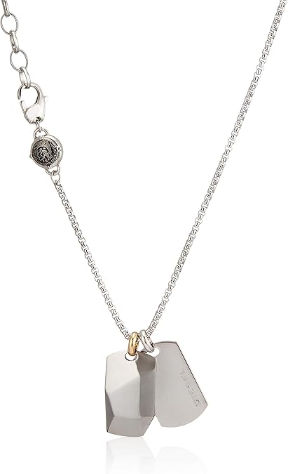 Amazon ディーゼル Diesel メンズ ネックレス Dx1144 Necklace Dxdjw 01 Uni ネックレス 通販