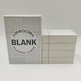 AMWOOMA Blank Playing Cards, 2.5"x3.5" 216PCS Poker Size Blank Game Cards | Printable &amp; Writeable White Blank Index Cards for DIY Board Games, Flash Cards, Artist Trading Cards and School Supplies