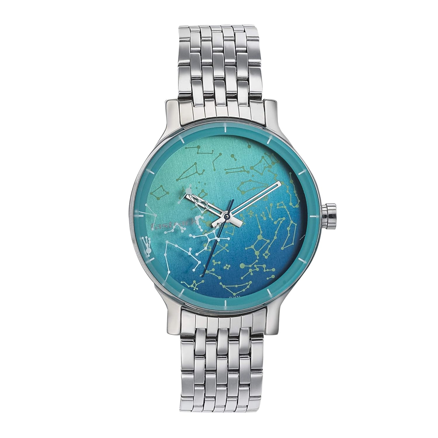 Buy Fastrack Space Analog Blue Dial Women's Watch6192SM01 Online at