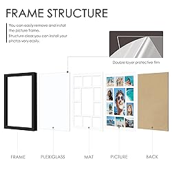 DUENPY 20x20 Collage Picture Frames Display One