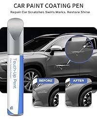 PARTS4EV 1F7 Classic Silver Metallic Touch Up Paint