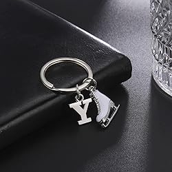 LIKGREAT Ice Skate Keychain Figure Skating