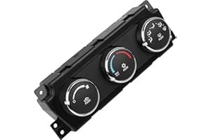 A/C Heater Climate Control Module Compatible with Dodge Ram 2500 3500 2010 / Ram 2500 2011 3500 2012# 55111290AD, 68090626AB,