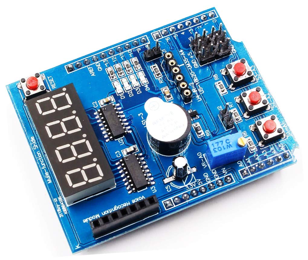 TECNOIOT Multifunctional Multi-functional Expansion Board Kit Based Learning for Arduino