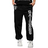 FOCO Women's NFL Team Logo Wordmark Rhinestone Sweatpants