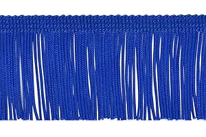 Expo International IR4424RL-5 5 Yards of 2" Chainette Fringe Trim 5 2", 5 yd x 2", Royal Blue