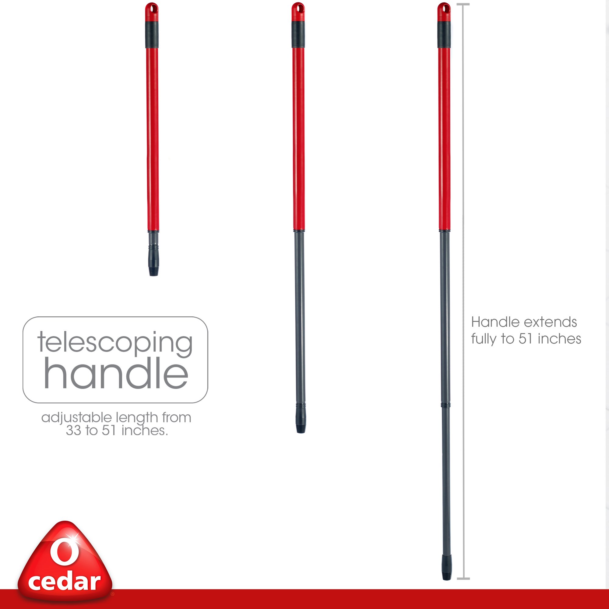 O-Cedar Easy Wring Spin Mop and Bucket System - Image 8