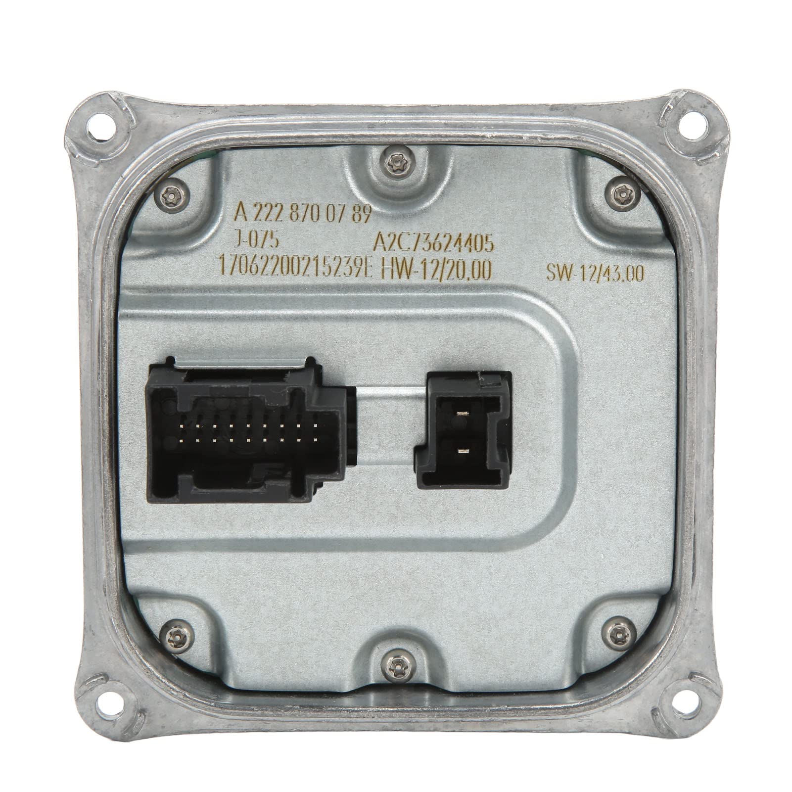 Leapiture LED Headlight Ballast, A2228700789 LED Headlight Control Unit Headlamp Control Module Replacement for C‑Class E‑Class S‑Class