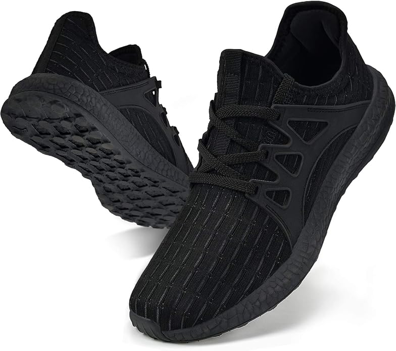 Troadlop Womens Non Slip Running Shoes Air Knitted Lightweight