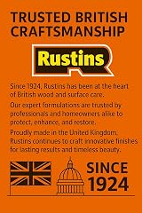 Rustins Danish Oil 250ml Wood Finish Natural Glow Enhances Grain Professional view 7