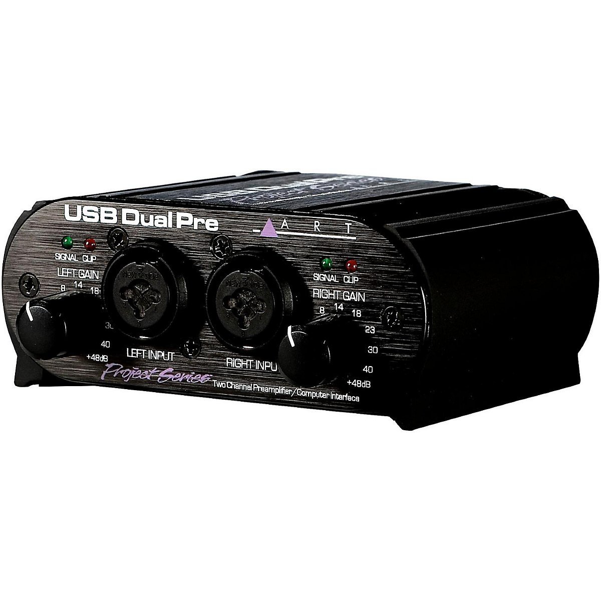 Art Pro Audio USB Dual Pre - Two Channel Prea mp with USB