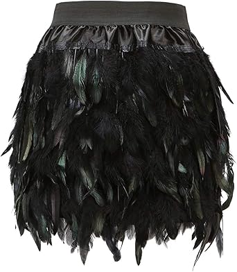 feather skirt amazon
