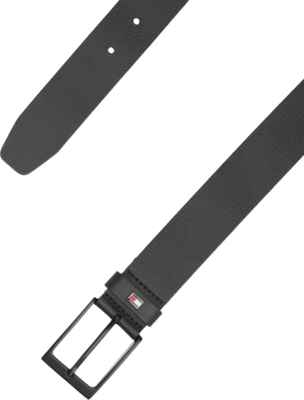 Herren Gürtel Layton 3,5 cm Ledergürtel, Schwarz (Black), 90 cm — Foto 2 von 4