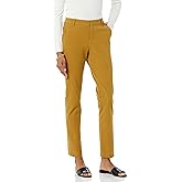 Amazon Essentials Women's Bi-Stretch Full Length Straight Leg Pant