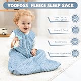 Yoofoss Baby Sleeping Bag 1.5 Tog 18-24 Months 2 Pack Plush Dots view 2