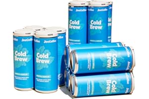 Joe Coffee Company - Black Cold Brew Ready-to-Drink Specialty Coffee Cans (Pack of 12) | NYC Roaster, Rainfoest Alliance Certified, Kosher, Climate-Friendly