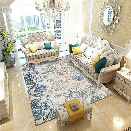 YQZS Teppich Start Teppiche Wohnzimmer Schlafzimmer Teppiche Ultra Soft