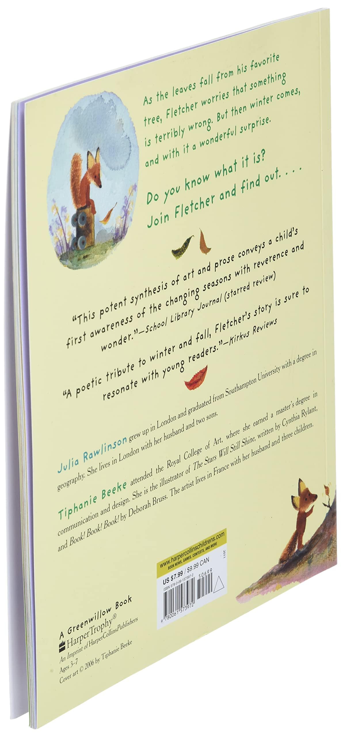 Fletcher and the Falling Leaves: A Fall Book for Kids