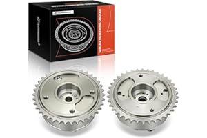 A-Premium 2PCS Intake and Exhaust Variable Valve Timing (VVT) Sprocket Gear Camshaft Adjuster Compatible with Kia Sorento, Se