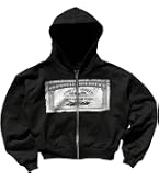 トップス   zip up top hoodie Amazon.com: OATSBAS Fun Multi Angle Full Zip Up Hoodie for Men