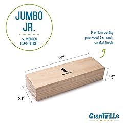 Giantville Giant Tumbling Timber Toy - Premium Pine