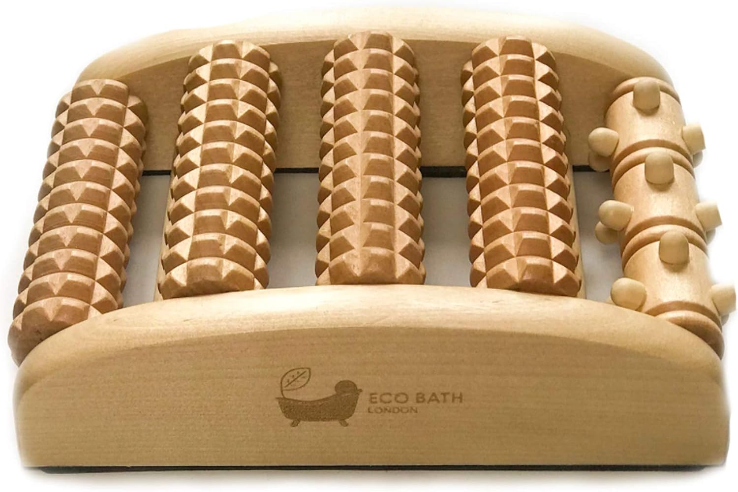 Eco Bath London Reflexology Foot Roller, Stress Relieve Foot Massager, Best to Use Under WFH Table, Great for Heel and Arch Pain