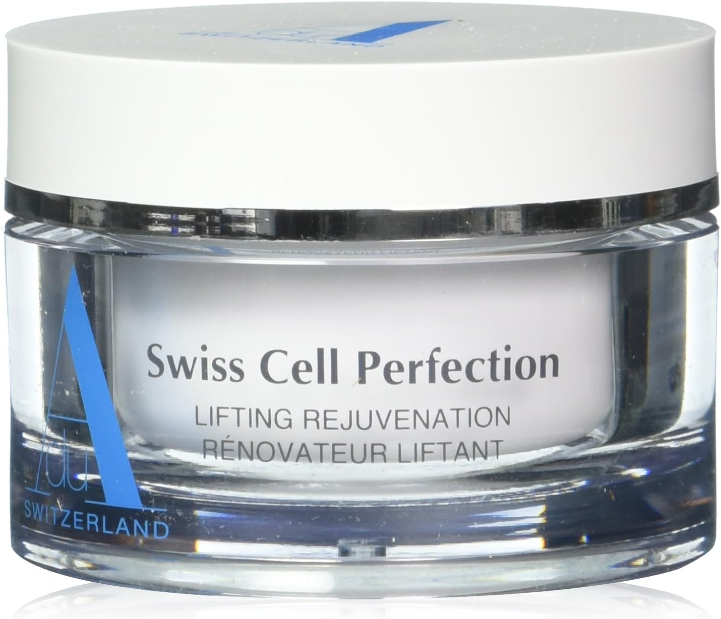 Swiss Cell Perfection Lifting Rejuvenation with Swiss Apple Stem Cells - Apple & Argan Stem Cell Anti-Aging Cream with Hyaluronic Acid & Swiss Glacier Water - Visibly Reduces Wrinkles & Fine Lines - MADE IN SWITZERLAND by Adu Cosmetics Switzerland
