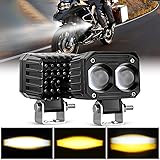 Nilight Motorcycle Driving Lights 2.5 inch White