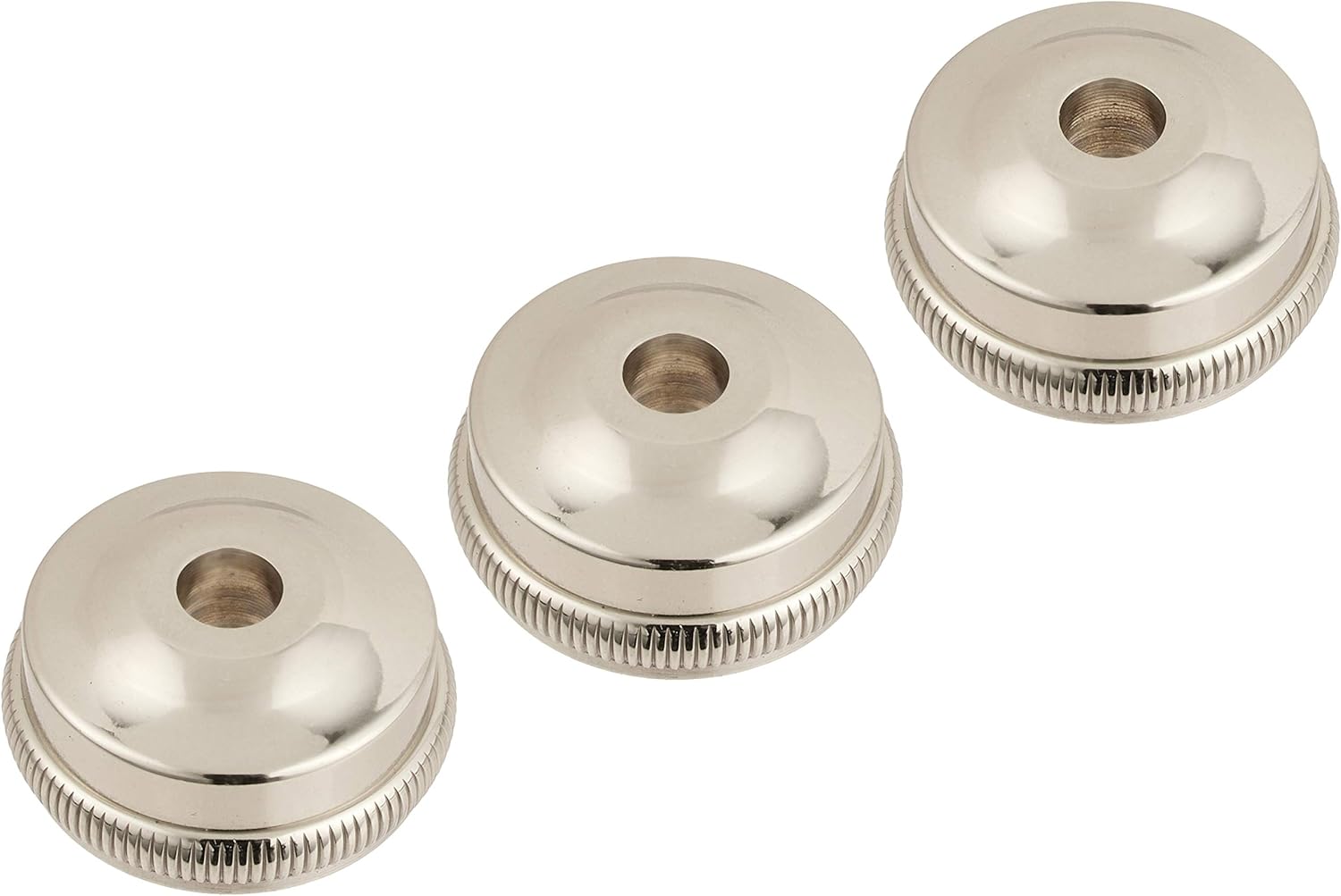 Bach Heavy Bottom Valve Caps for Trumpet Nickel Silver