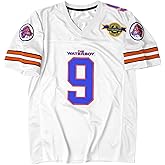 90s Football Jersey for Party,Bobby Boucher #9 The Waterboy Sandler 50th Anniversary Movie Football Jersey