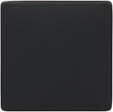 Decoranddecor Calla Square Cabinet Knob Door Pull Handle Black Zinc 40mm view 4