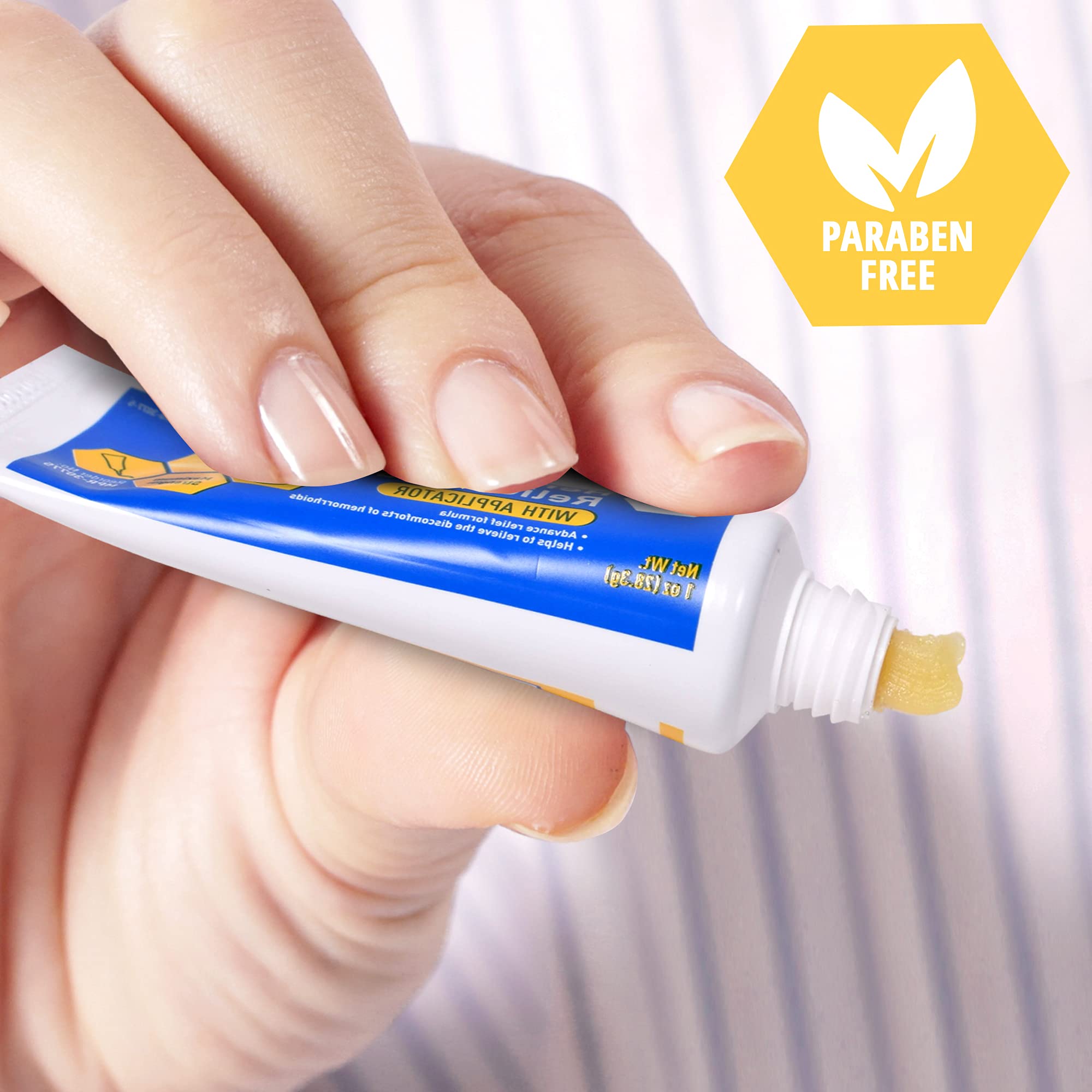 Medpride Maximum Strength Hemorrhoid Cream With Applicator - Paraben-Free Hemorrhoid Treatment For Internal & External Use- Effective Hemorrhoid Relief For Fissures, Itching, Swelling & Bleeding