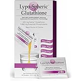 LivOn Laboratories Lypo-Spheric Glutathione - 30 Packets – 450 mg Glutathione Per Packet – Liposome Encapsulated for Maximum Bioavailability – Professionally Formulated – 100% Non-GMO