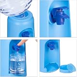 Relaxdays Mini Water Dispenser 4.5L Blue Office Drink Fountain Tabletop Tap view 7
