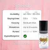 LLBA Professional Eyelash Glue Black Clear 0.5-3 Sec Dry Time 5ml Strong view 5