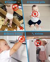 Trongle Safety Magnetic Cupboard Child Locks 8 Locks 2 Keys 6 Corners view 6