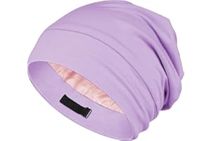 OLESILK Silk Baby Bonnet for 6-36 Months - 100% Mulberry Girls Bonnet for Silky Curly Hair, Adjustable Stay on All Night