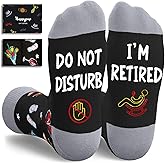 HAPPYPOP Boss Gifts Ideas Socks - Boss Socks for Men Women, Retirement Coworker Friend Gifts