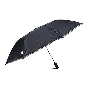 Fendo Black Folding Umbrella (400002_3D)