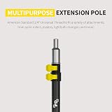 Precision Defined 1.5-3ft Extension Pole EZ-Lock Aluminum Paint Roller Window view 2