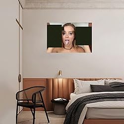 Sexy Model Haley Reed Body Portrait Poster 4 Canvas